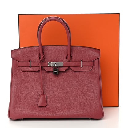 Hermes Togo Birkin 35 Bois de Rose 11 of 11