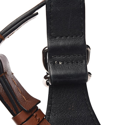 Burberry Calfskin Grommet Hobo Black 9 of 18