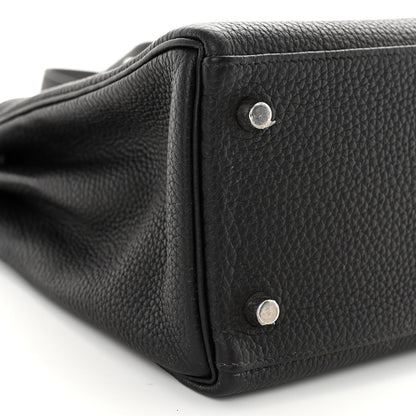 Hermes Togo Kelly Retourne 28 Black 9 of 14