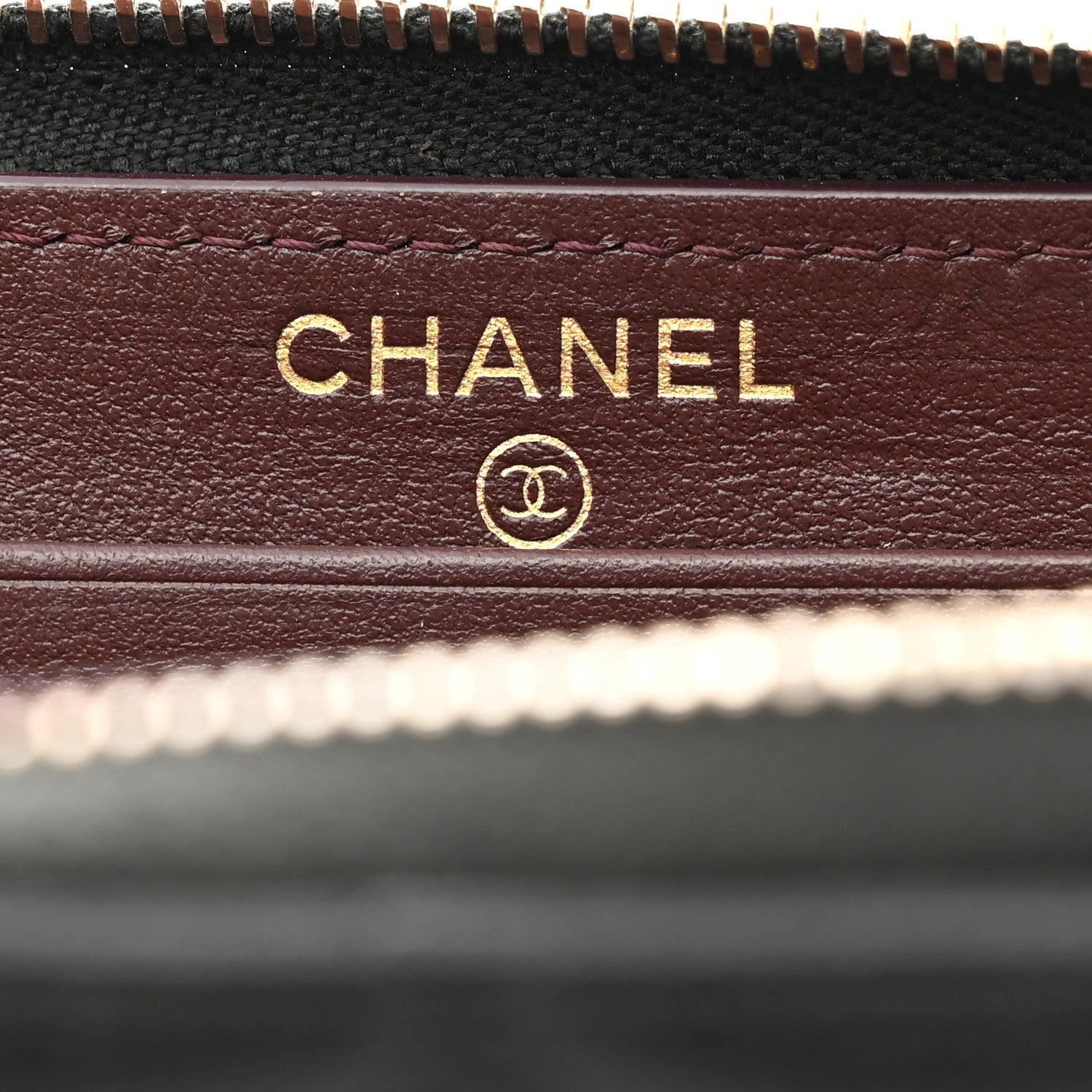 Chanel Caviar Quilted Medium Zip Around Wallet Black 6 of 9