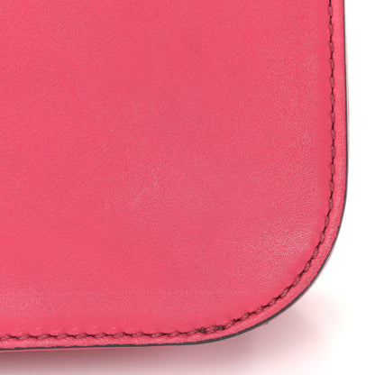 Valentino Garavani Vitello Small Glam Lock Rockstud Flap Deep Fuxia 12 of 12