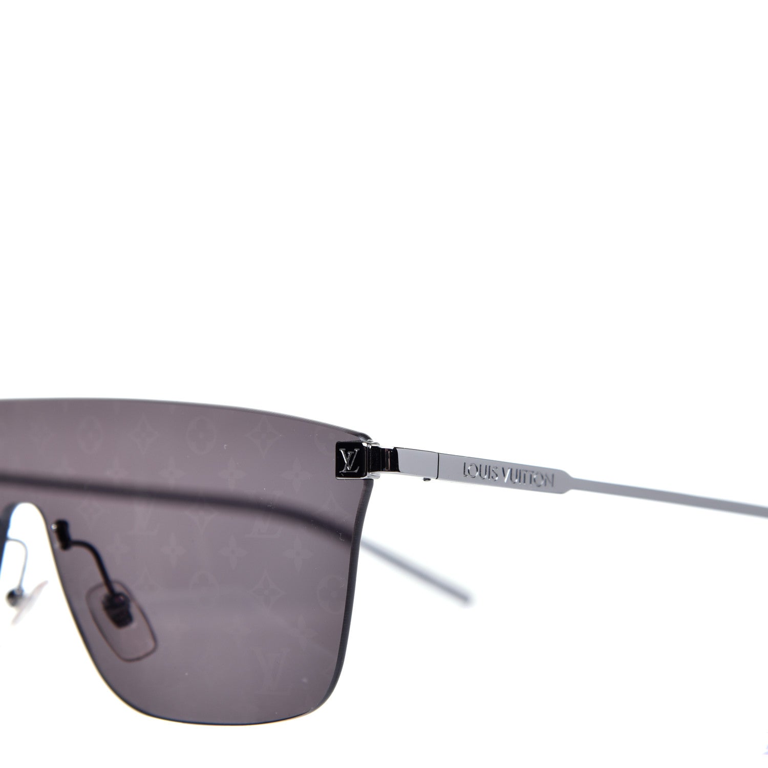 Louis Vuitton Monogram Sunglasses Z1026E Dark Gun 7 of 8
