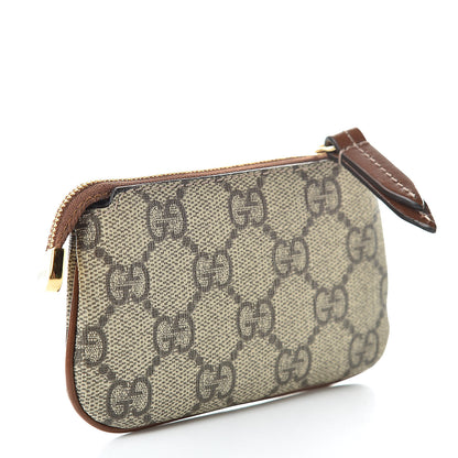 Gucci GG Supreme Monogram Key Case Brown 3 of 7