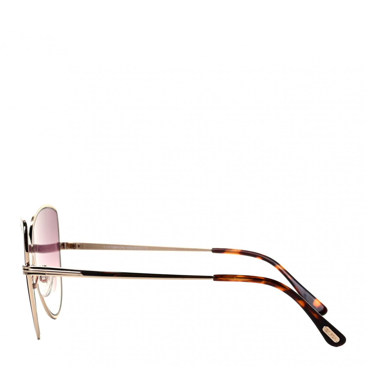 Tom Ford Metal Elise 2 Sunglasses TF569 Gold 3 of 5