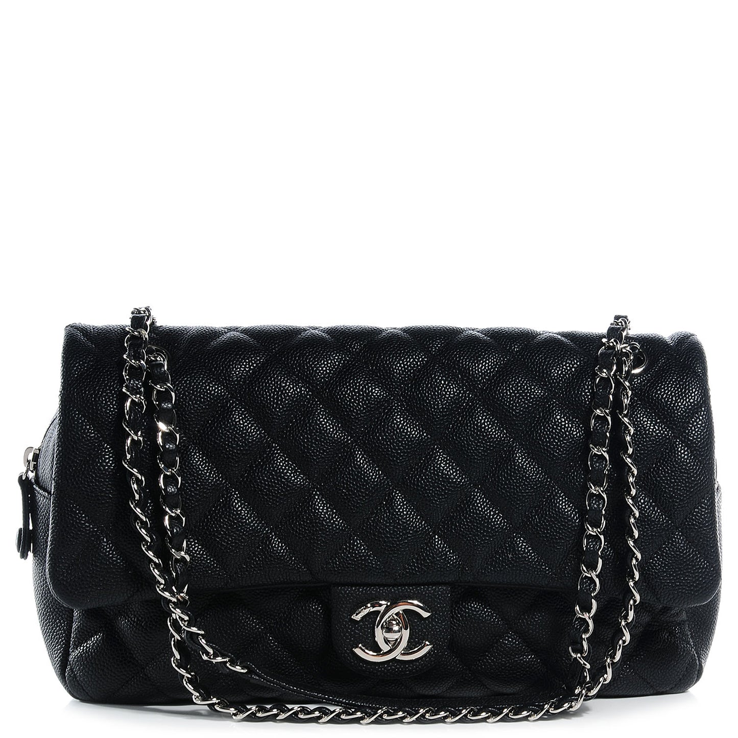 Caviar Jumbo Easy Flap Black