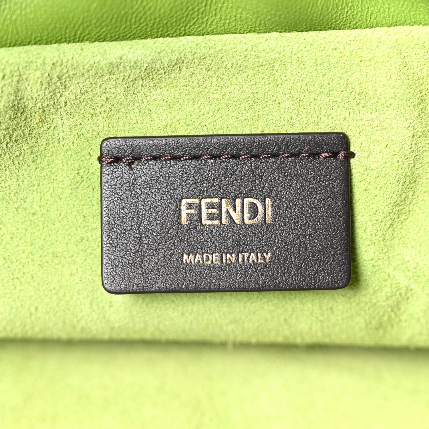 Fendi Nappa Medium Mamma Baguette Green 5 of 10