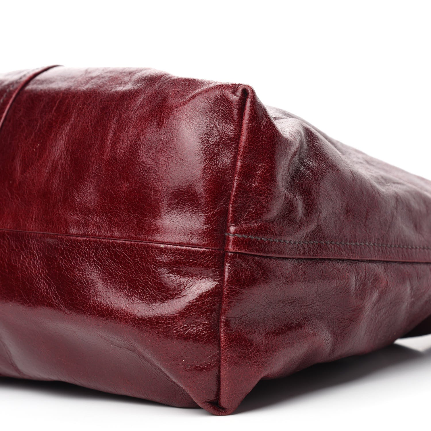 Prada Vitello Shine Hobo Amaranto 7 of 12