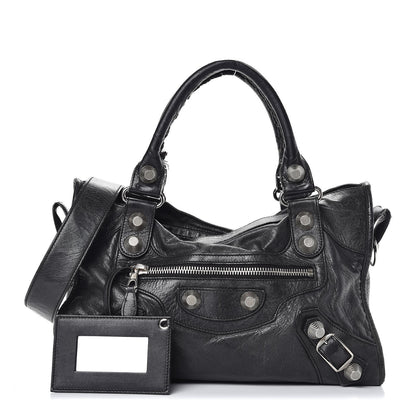 Balenciaga Agneau Giant 21 Silver Hardware City Black 2 of 47