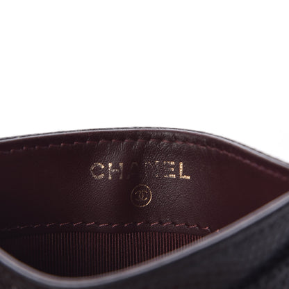 Chanel Caviar Quilted Card Holder Black 6 of 9
