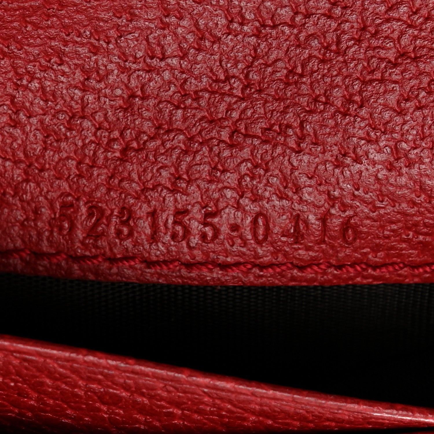 Gucci GG Supreme Monogram Flora Web Ophidia Card Case Red 7 of 8