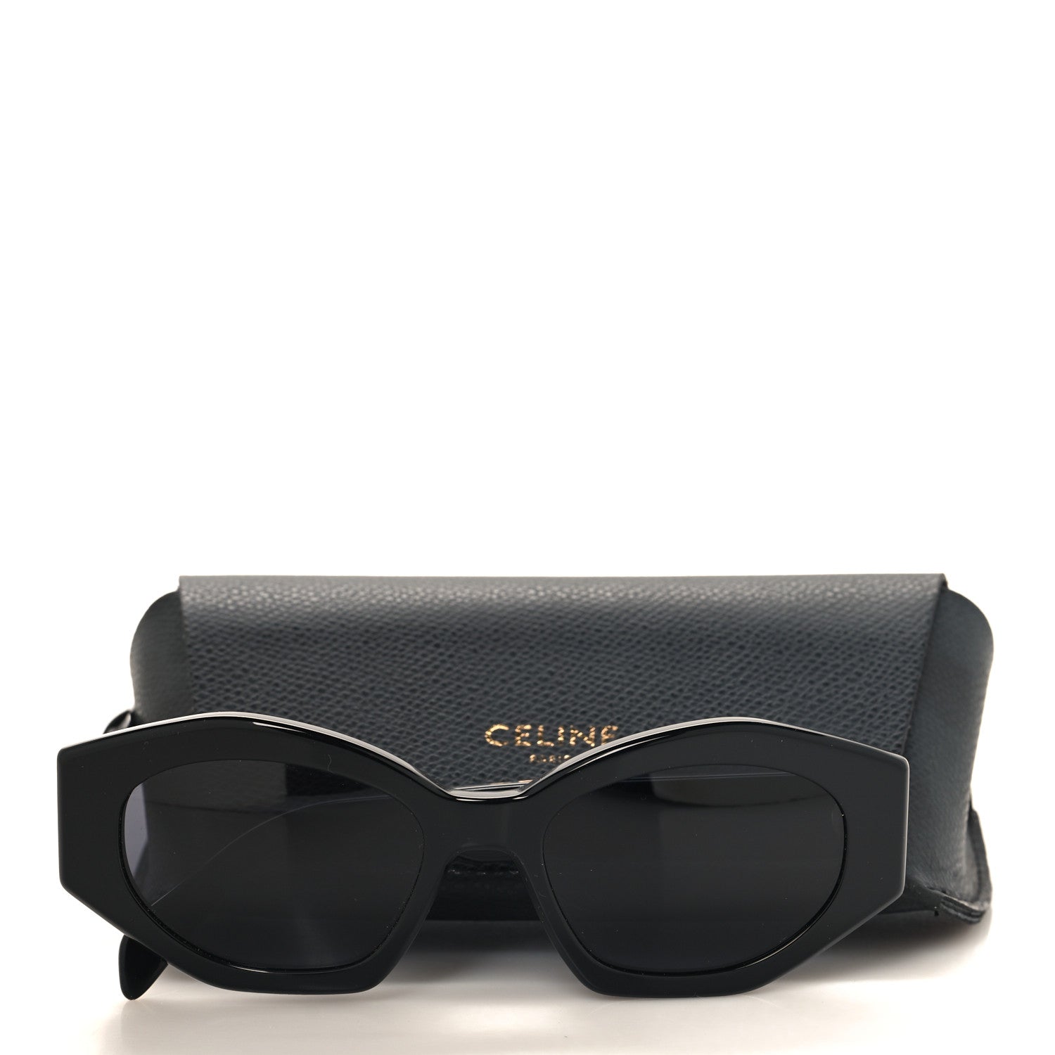 Celine Acetate Triomphe 01 Sunglasses CL 40238U Black 7 of 7