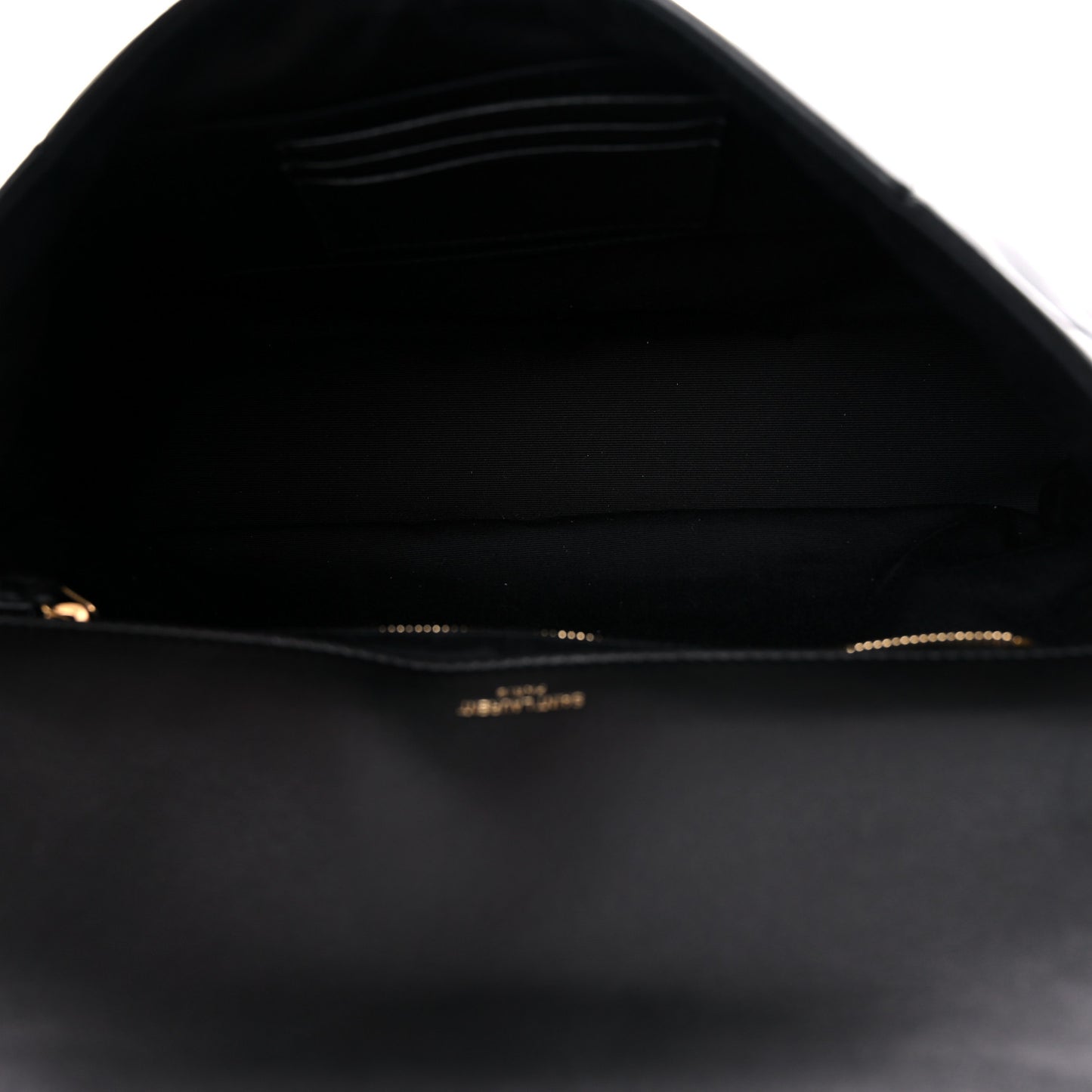 Lambskin Patchwork Monogram Large Jamie Black