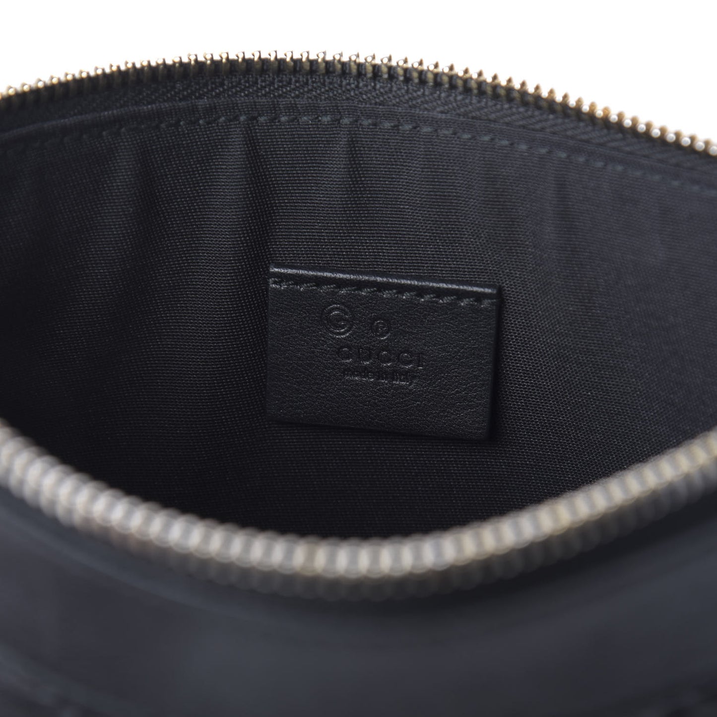 Guccissima Wristlet Black