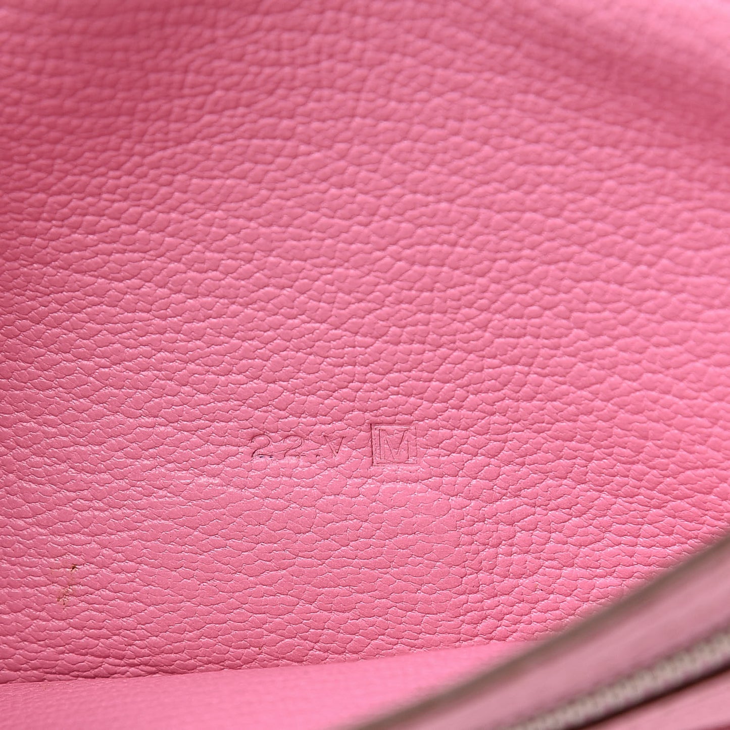 Chevre Mysore Bearn Gusset Wallet 5P Pink