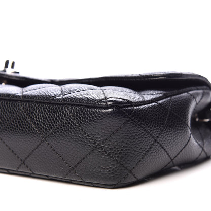 Chanel Caviar Quilted East West Flap Black 7 of 10
