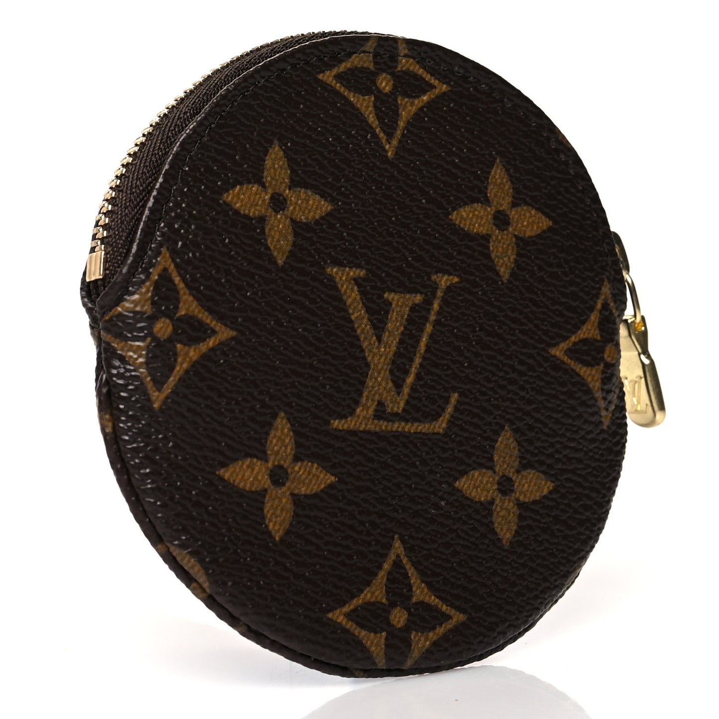Monogram 2019 Christmas Animation Round Coin Purse Blue