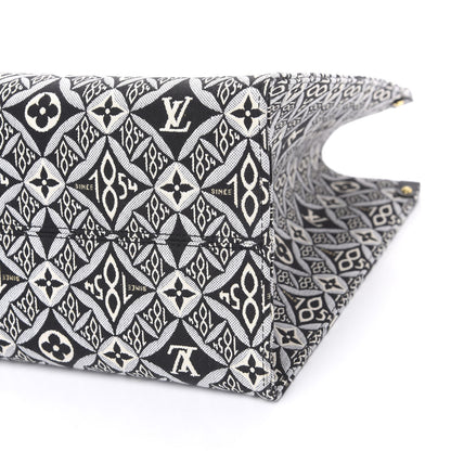 Louis Vuitton Jacquard Since 1854 Onthego GM Grey 7 of 8