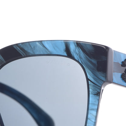 Chanel Acetate Mirror CC Square Fall Sunglasses 5357 Dark Blue 7 of 8