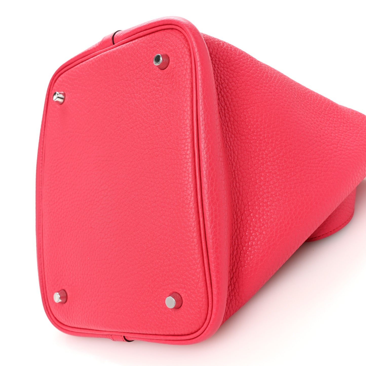 Taurillon Clemence Picotin Lock 22 MM Rose Extreme