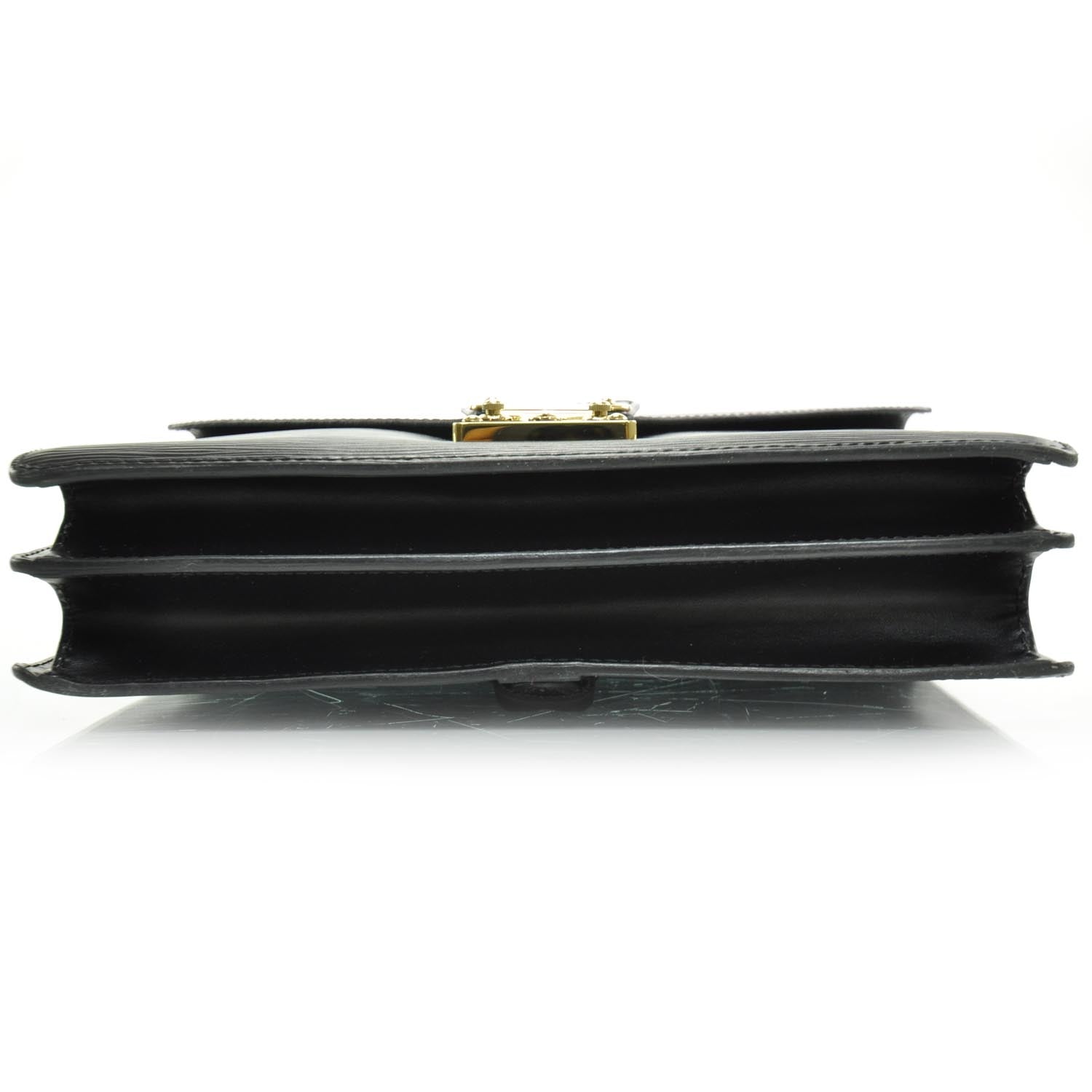 Louis Vuitton Epi Sac Biface Black 5 of 9