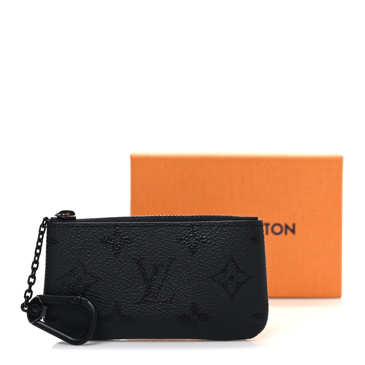 Louis Vuitton Monogram Midnight  Key Pouch Black 7 of 7