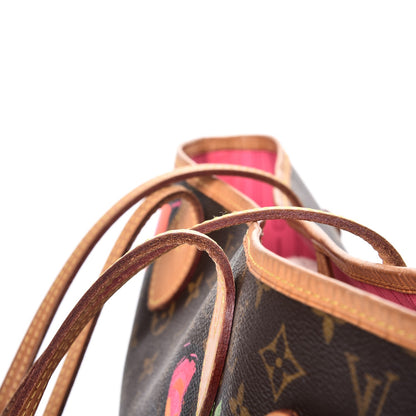 Louis Vuitton Monogram Roses Neverfull MM 10 of 10