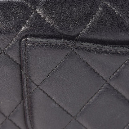 Chanel Lambskin Quilted Yen Wallet Black 16 of 17