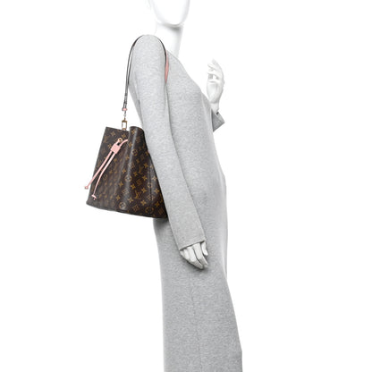 Louis Vuitton Monogram Neonoe MM Rose Poudre 3 of 18