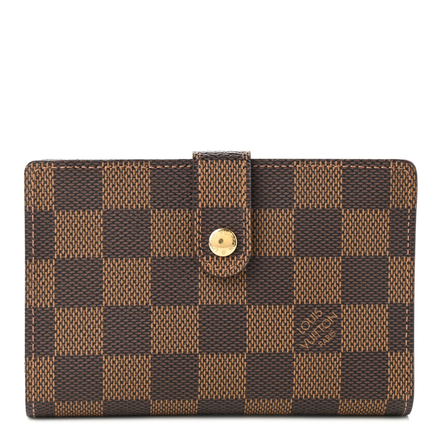 Damier Ebene French Purse Wallet