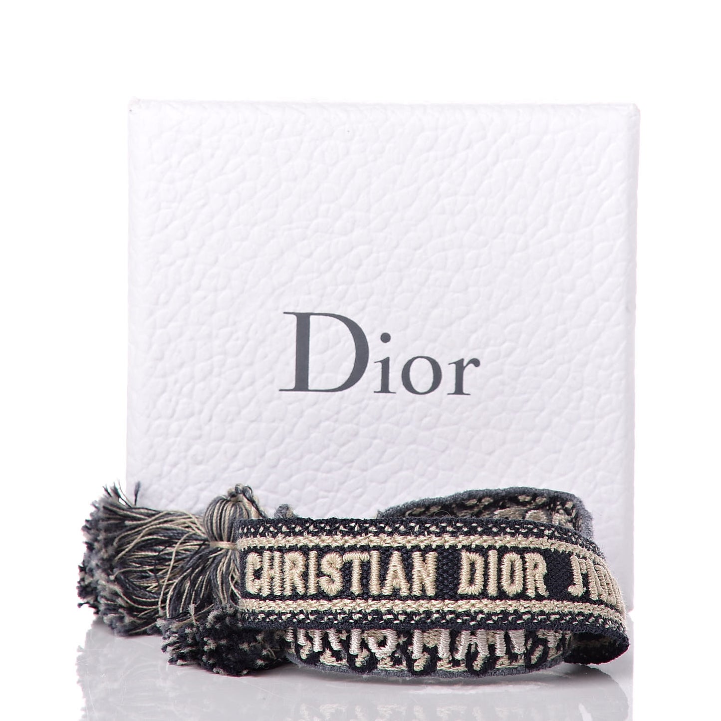 Woven Cotton J'Adior Friendship Bracelet Set Navy