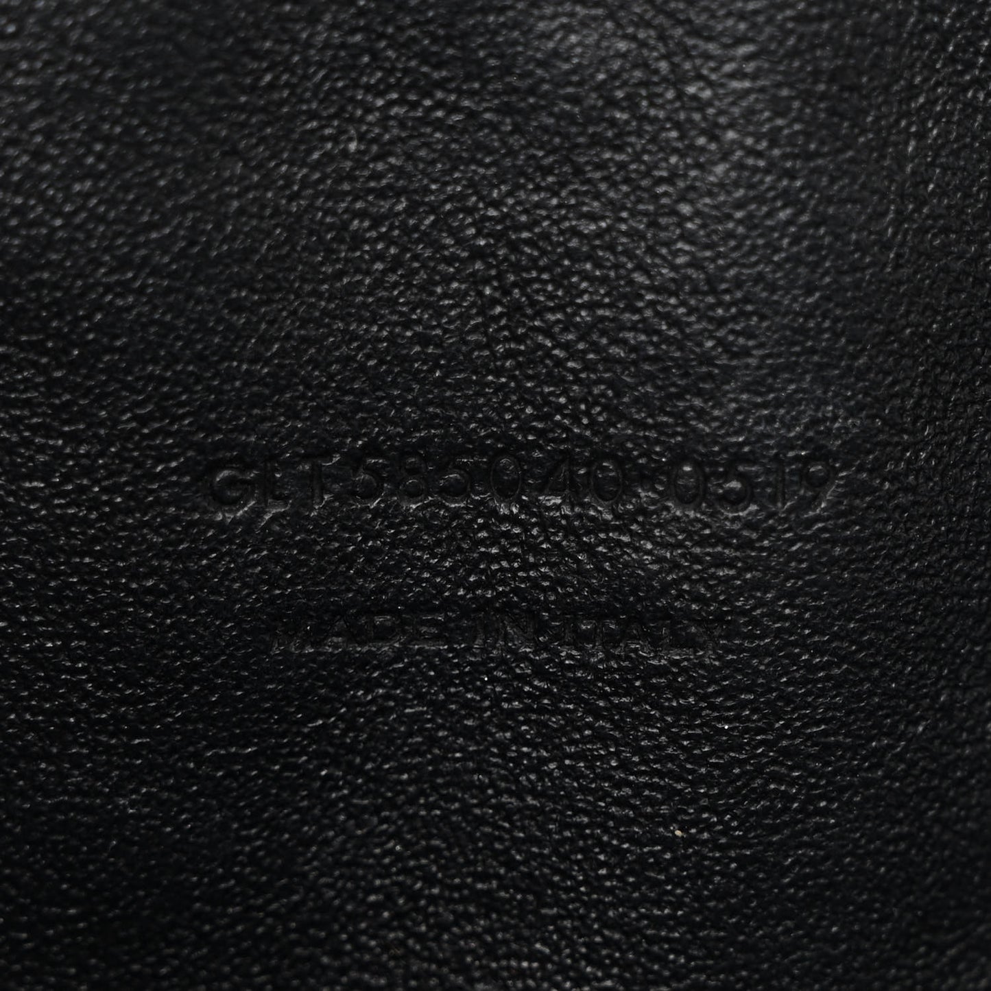 Grain De Poudre Matelasse Monogram Mini Lou Camera Bag Black