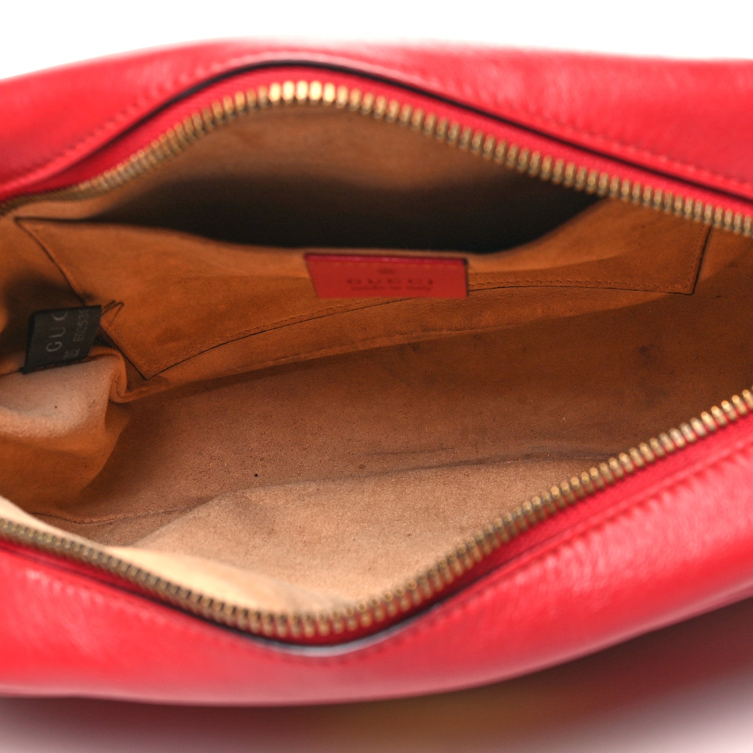 Gucci Calfskin Matelasse Small GG Marmont Chain Shoulder Bag Hibiscus Red 5 of 11