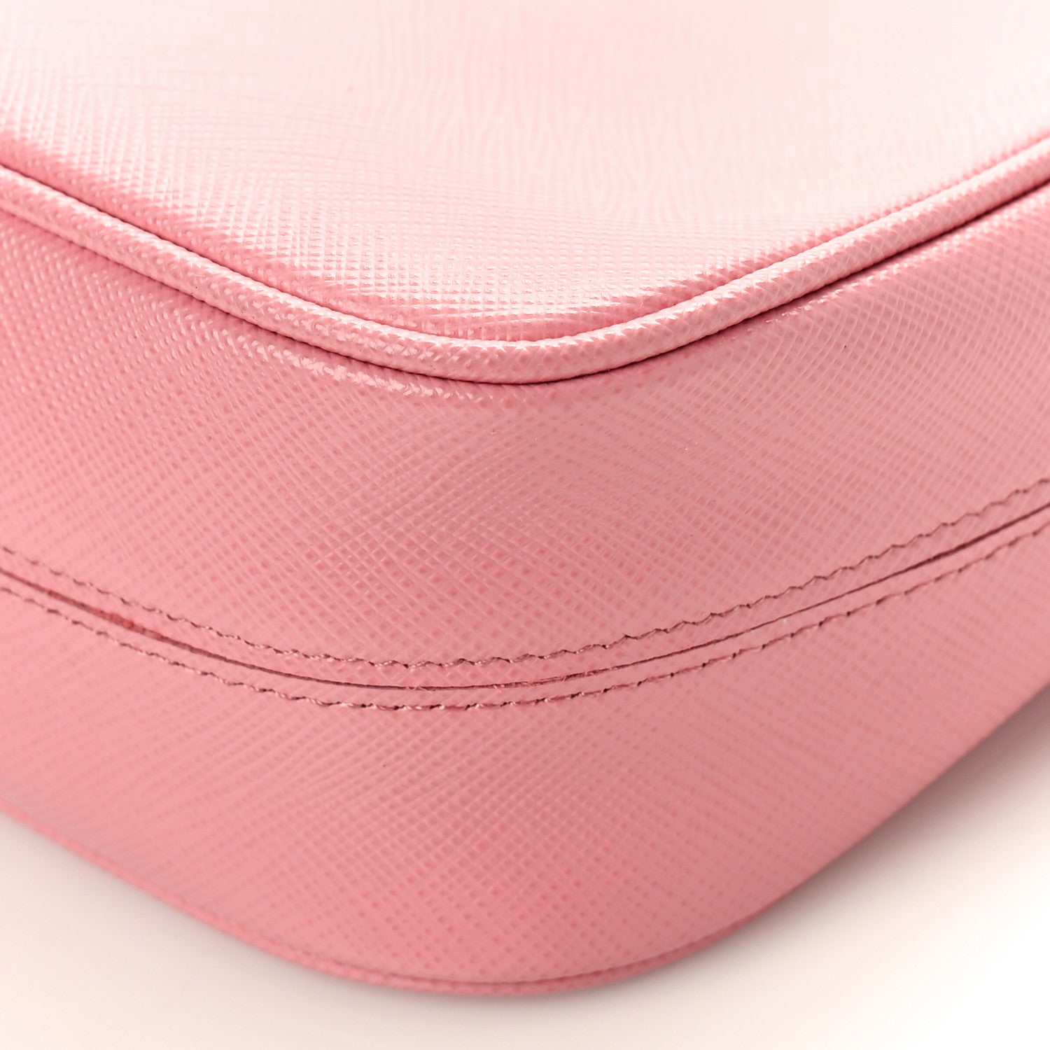 Prada Saffiano Lux Mini Re-Edition Shoulder Bag Petalo 8 of 8