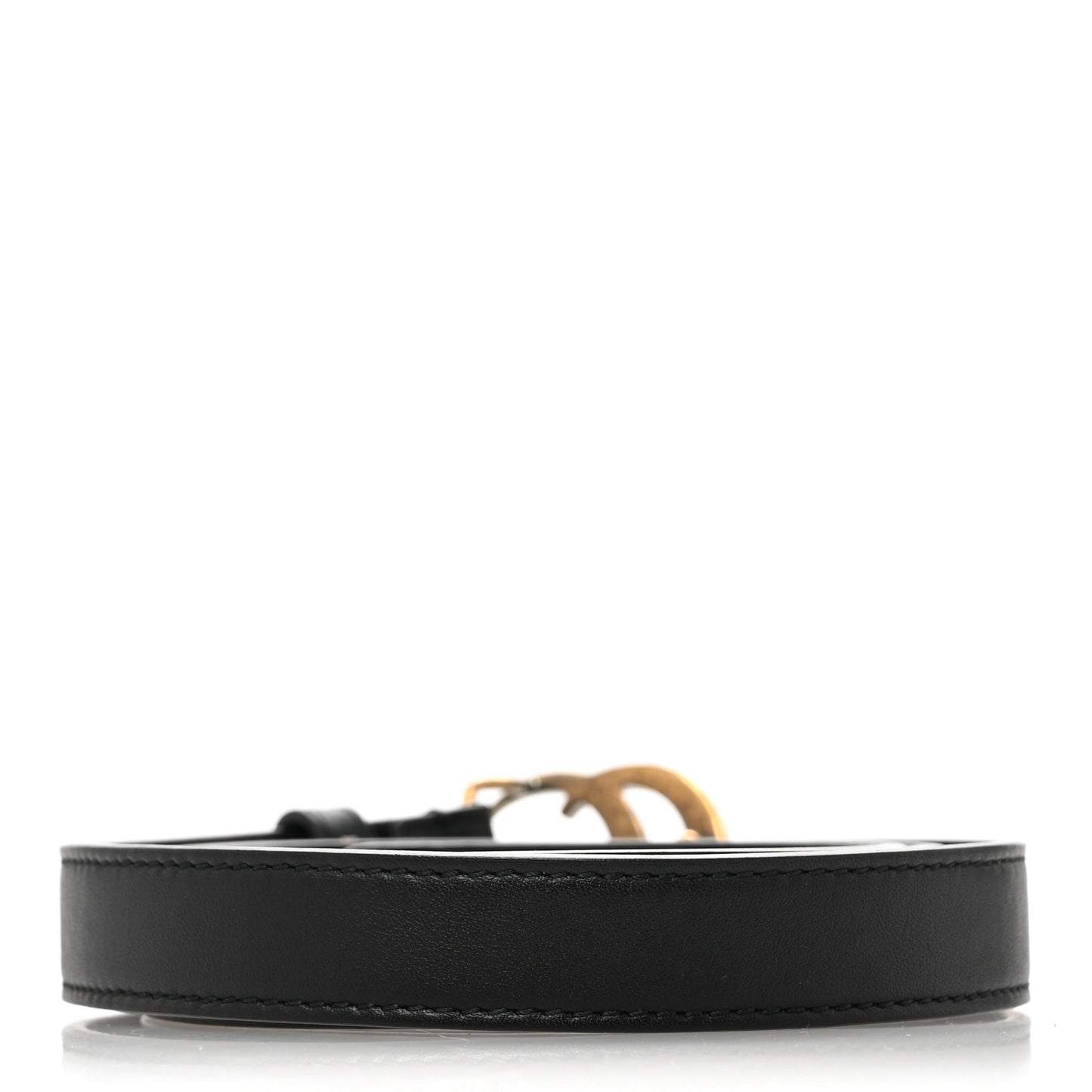 Calfskin Double G 20mm Belt 90 36 Black