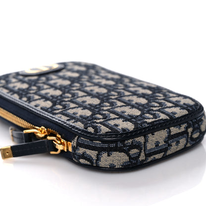 Christian Dior Oblique 30 Montaigne Phone Holder Blue 10 of 12