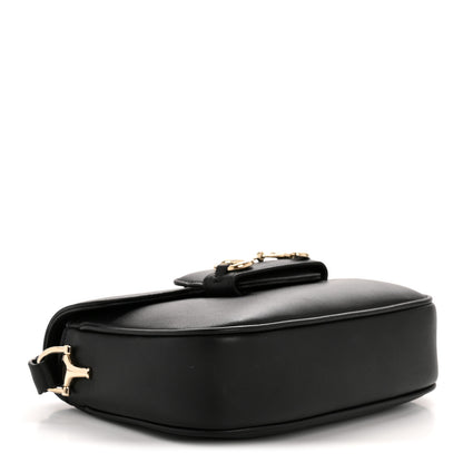 Gucci Arabella Calfskin Horsebit 1955 Shoulder Bag Black 4 of 10