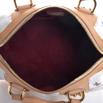 Louis Vuitton Monogram Multicolor Courtney MM White 6 of 8