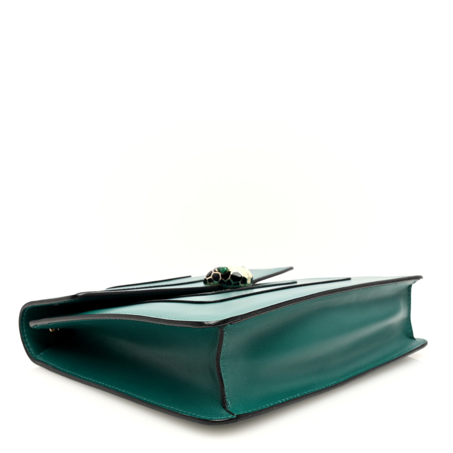 Calfskin Serpenti Forever Crossbody Bag Emerald Green