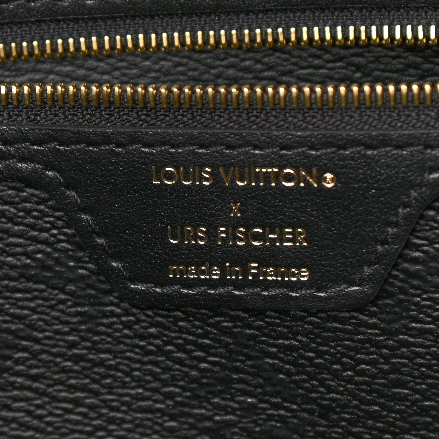 Louis Vuitton X UF Tufted Monogram Neverfull MM Black Red 7 of 9