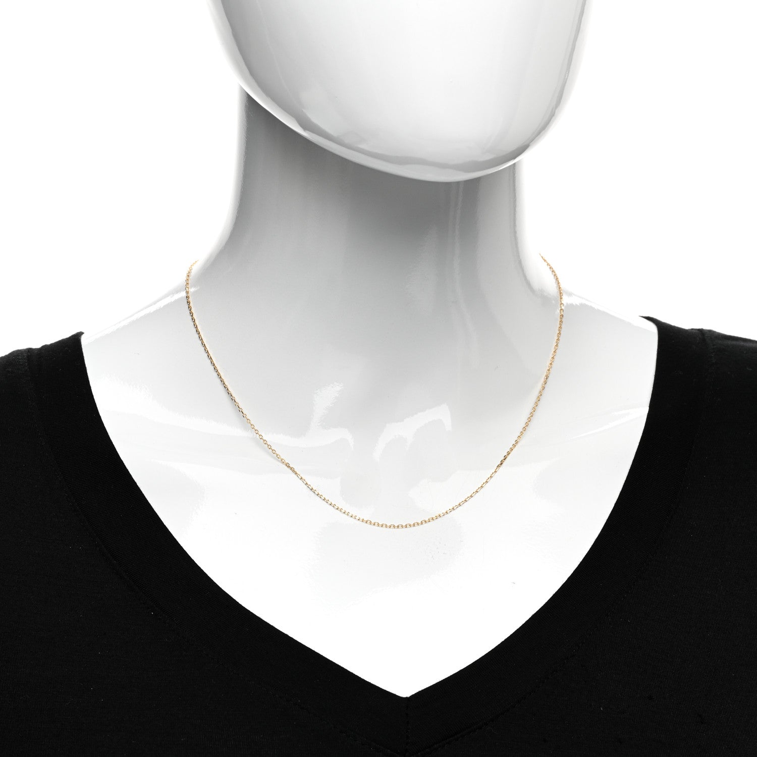 Cartier 18K Yellow Gold Chain Necklace 2 of 4