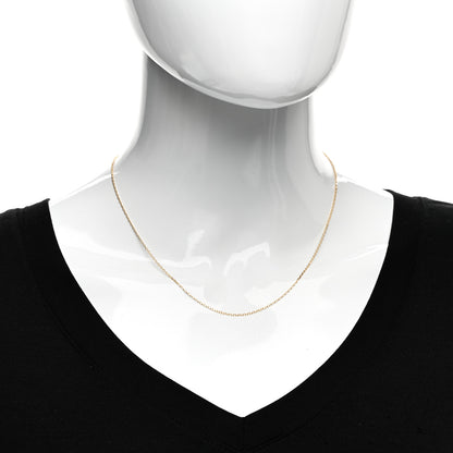 Cartier 18K Yellow Gold Chain Necklace 2 of 4