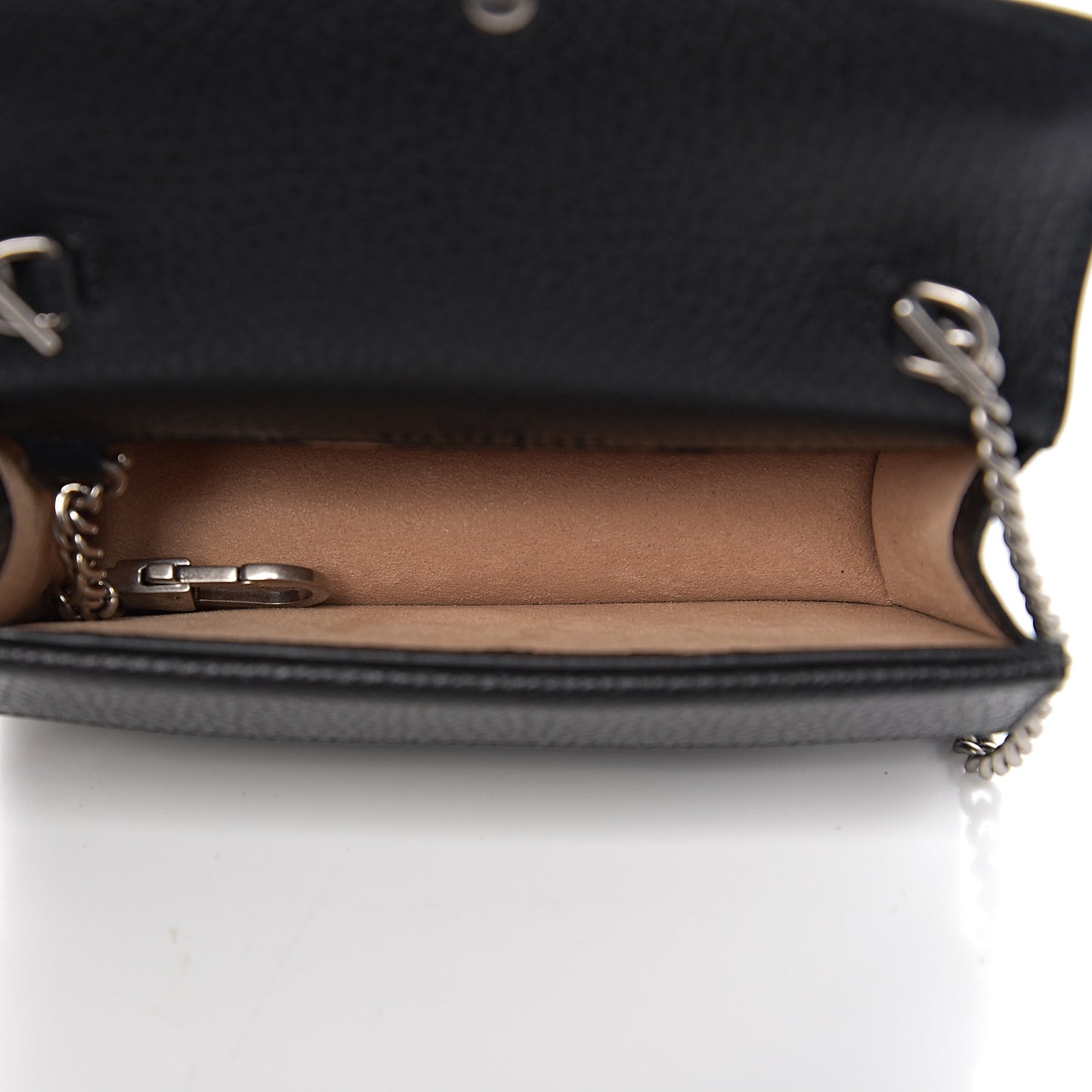 Calfskin Super Mini Dionysus Shoulder Bag Black