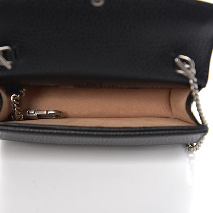 Gucci Calfskin Super Mini Dionysus Shoulder Bag Black 4 of 9
