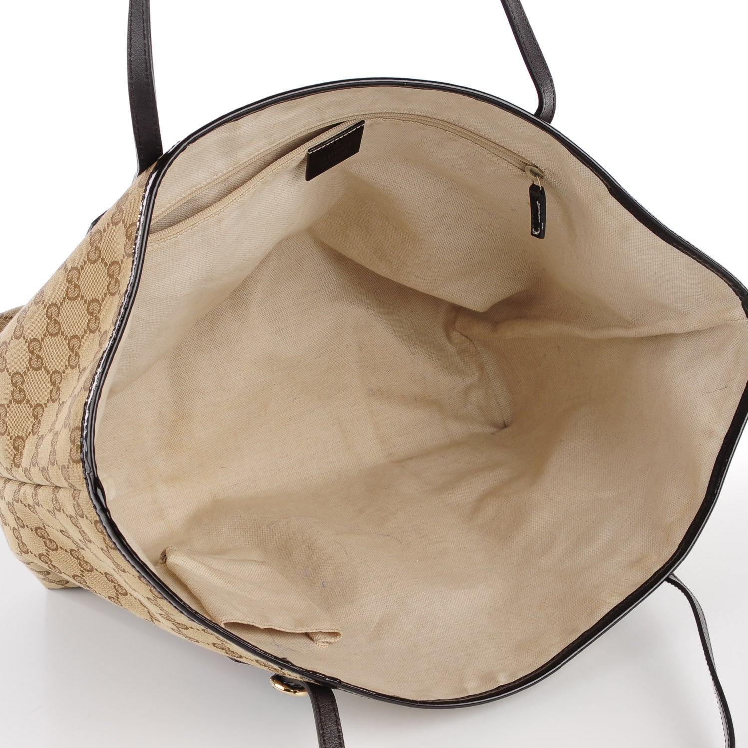Gucci Monogram Web Large Jolie Tote Brown 7 of 7