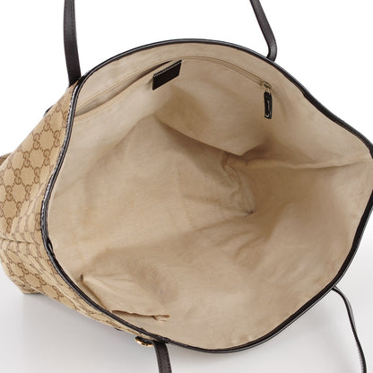 Gucci Monogram Web Large Jolie Tote Brown 7 of 7