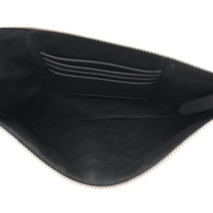 Burberry Mega Check Peyton Crossbody Clutch Bag Black 5 of 12