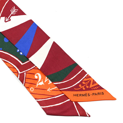 Hermes Silk Jeu de Soie Uniforme Twilly 2 of 4