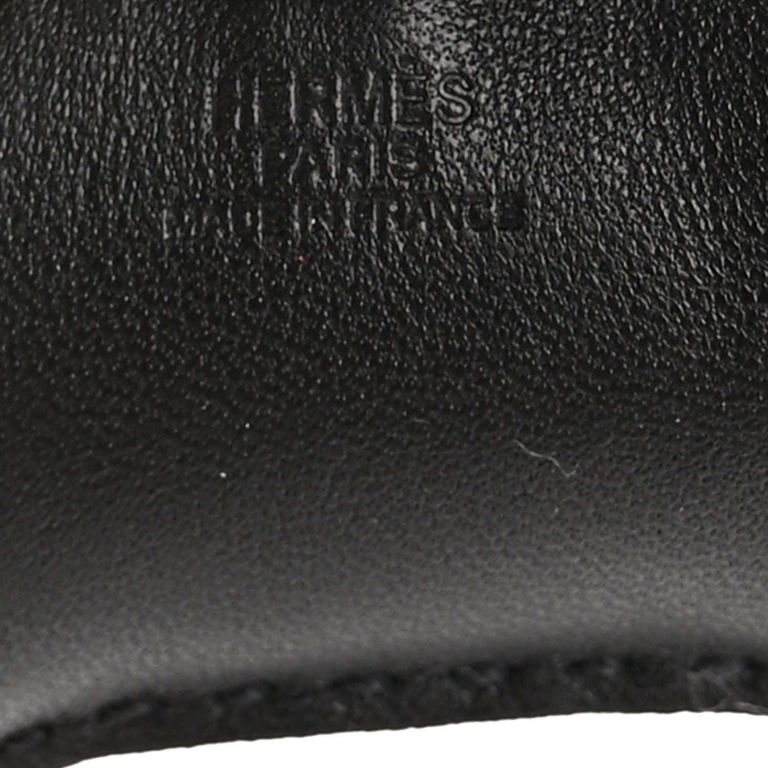Hermes Milo Lambskin Grigri Rodeo Horse Bag Charm PM So Black 3 of 5