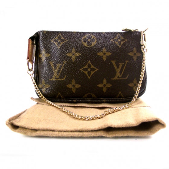 Louis Vuitton Monogram Complice Trunks and Bags Mini Pochette Accessories Beige 2 of 8