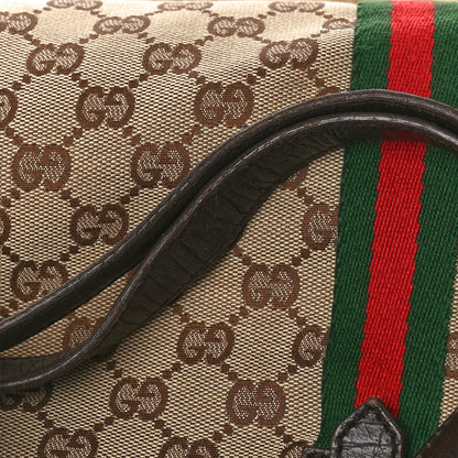 Gucci Monogram Medium Jolicoeur Tote Dark Brown 13 of 14